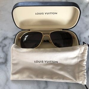 Authentic LOUIS VUITTON DAM EBENE GOLD Z0251U
